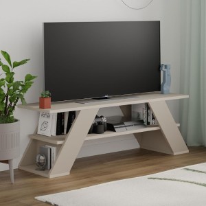 meg-GP037-0071,4-0 ΕΠΙΠΛΟ ΤΗΛΕΟΡΑΣΗΣ FARFALLA MEGAPAP ΧΡΩΜΑ SANDSTONE 120X33,5X40ΕΚ.