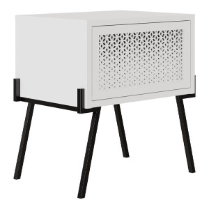 meg-GP037-0135,2-5 ΚΟΜΟΔΙΝΟ NAIVE MEGAPAP ΧΡΩΜΑ ΛΕΥΚΟ 48X34X51ΕΚ.