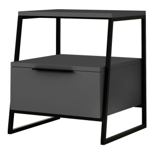 meg-GP037-0151,1-4 ΚΟΜΟΔΙΝΟ PAL MEGAPAP ΧΡΩΜΑ ΑΝΘΡΑΚΙ 45X40X50ΕΚ.