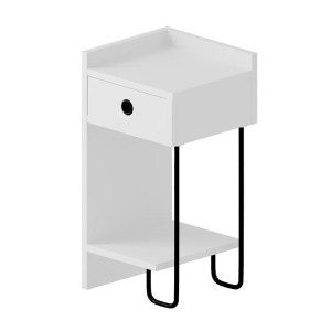 meg-GP037-0164,2-5 ΚΟΜΟΔΙΝΟ SIRIUS MEGAPAP ΑΡΙΣΤΕΡΟ ΧΡΩΜΑ ΛΕΥΚΟ 32X30X61ΕΚ.