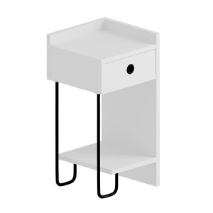 meg-GP037-0165,2-5 ΚΟΜΟΔΙΝΟ SIRIUS MEGAPAP ΔΕΞΙ ΧΡΩΜΑ ΛΕΥΚΟ 32X30X61ΕΚ.