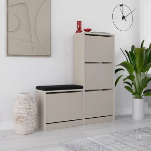 meg-GP037-0188,6-0 ΠΑΠΟΥΤΣΟΘΗΚΗ DUDE MEGAPAP ΧΡΩΜΑ SANDSTONE 104,8X26X118,5ΕΚ.