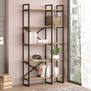 meg-GP037-0226,1-0 ΒΙΒΛΙΟΘΗΚΗ DUSAN MEGAPAP ΧΡΩΜΑ SEPET OAK 87,5X30X175ΕΚ.