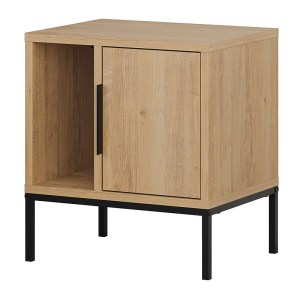 meg-GP037-0233,1-3 ΚΟΜΟΔΙΝΟ GLYNN MEGAPAP ΧΡΩΜΑ SAPHHIRE OAK 45X35X50ΕΚ.