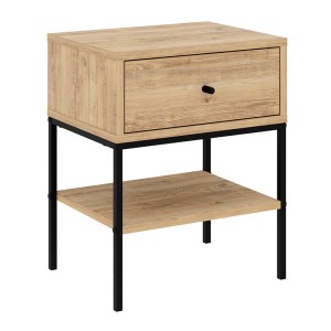 meg-GP037-0234,1-4 ΚΟΜΟΔΙΝΟ LISA MEGAPAP ΧΡΩΜΑ SAPHHIRE OAK 45X35X56ΕΚ.