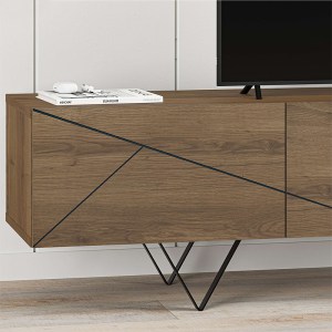 meg-GP037-0243,1-2 ΕΠΙΠΛΟ ΤΗΛΕΟΡΑΣΗΣ JAKOMEN MEGAPAP ΧΡΩΜΑ ΑΝΟΙΧΤΟ ΚΑΡΥΔΙ 160X36,8X43ΕΚ.