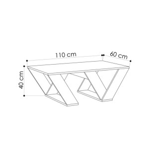 meg-GP037-0269,2-4 ΤΡΑΠΕΖΑΚΙ ΣΑΛΟΝΙΟΥ PIPRA MEGAPAP ΧΡΩΜΑ SAPPHIRE OAK 110X60X40ΕΚ.