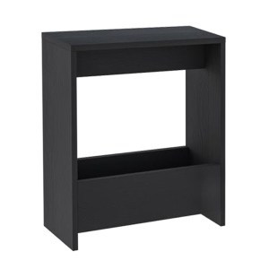 meg-GP037-0270,4-2 ΤΡΑΠΕΖΑΚΙ ΒΟΗΘΗΤΙΚΟ SIMPI MEGAPAP ΧΡΩΜΑ BLACK WOOD 55X20X60ΕΚ.