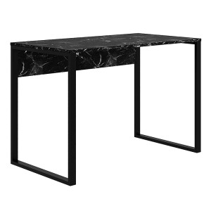 meg-GP037-0274,2-2 ΓΡΑΦΕΙΟ ΕΡΓΑΣΙΑΣ INNA MEGAPAP ΧΡΩΜΑ ΜΑΥΡΟ ΕΦΕ ΜΑΡΜΑΡΟΥ 100X60X75ΕΚ.