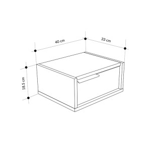 meg-GP037-0279,1-5 ΚΟΜΟΔΙΝΟ ΕΠΙΤΟΙΧΙΟ ECO MEGAPAP ΧΡΩΜΑ SANDSTONE - LIGHT OAK 40X33X18,5ΕΚ.