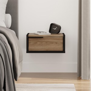 meg-GP037-0279,2-2 ΚΟΜΟΔΙΝΟ ΕΠΙΤΟΙΧΙΟ ECO MEGAPAP ΧΡΩΜΑ BLACK WOOD - ΚΑΡΥΔΙ 40X33X18,5ΕΚ.