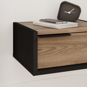 meg-GP037-0279,2-3 ΚΟΜΟΔΙΝΟ ΕΠΙΤΟΙΧΙΟ ECO MEGAPAP ΧΡΩΜΑ BLACK WOOD - ΚΑΡΥΔΙ 40X33X18,5ΕΚ.