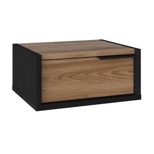 meg-GP037-0279,2-4 ΚΟΜΟΔΙΝΟ ΕΠΙΤΟΙΧΙΟ ECO MEGAPAP ΧΡΩΜΑ BLACK WOOD - ΚΑΡΥΔΙ 40X33X18,5ΕΚ.