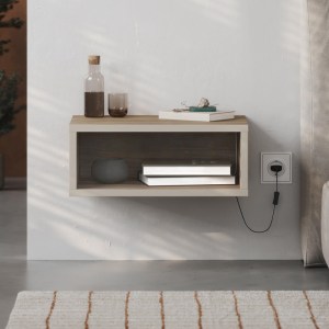 meg-GP037-0280,1-4 ΚΟΜΟΔΙΝΟ ΕΠΙΤΟΙΧΙΟ BRIK MEGAPAP ΜΕ LED ΧΡΩΜΑ ΚΑΡΥΔΙ - SANDSTONE 45X30X18ΕΚ.