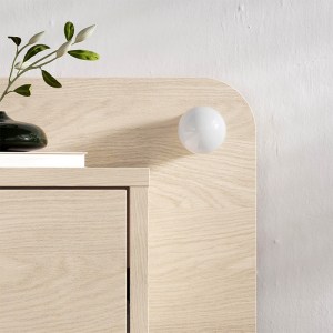 meg-GP037-0281,2-5 ΚΟΜΟΔΙΝΟ ΕΠΙΤΟΙΧΙΟ DOTTA MEGAPAP ΜΕ LED ΧΡΩΜΑ LIGHT OAK 52X33,6X28ΕΚ.