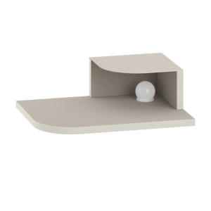 meg-GP037-0282,1-5 ΚΟΜΟΔΙΝΟ ΕΠΙΤΟΙΧΙΟ LUNO MEGAPAP ΜΕ LED ΧΡΩΜΑ SANDSTONE 40X30X16,2ΕΚ.