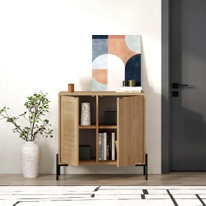 meg-GP037-0286,1-1 ΜΠΟΥΦΕΣ NAIVE MEGAPAP ΧΡΩΜΑ SAPPHIRE OAK 80X40X80ΕΚ.