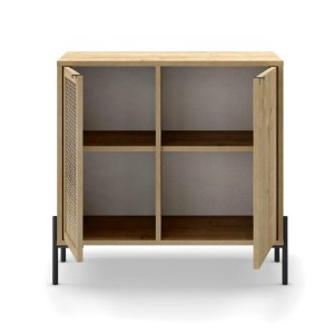 meg-GP037-0286,1-7 ΜΠΟΥΦΕΣ NAIVE MEGAPAP ΧΡΩΜΑ SAPPHIRE OAK 80X40X80ΕΚ.