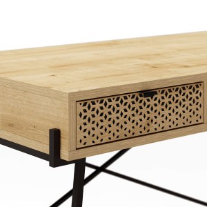 meg-GP037-0287,1-5 ΓΡΑΦΕΙΟ ΕΡΓΑΣΙΑΣ NAIVE MEGAPAP ΧΡΩΜΑ SAPPHIRE OAK 113,4X60X77,5ΕΚ.