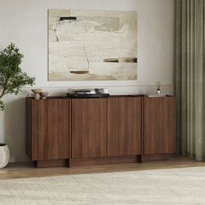 meg-GP037-0293,1-0 ΜΠΟΥΦΕΣ DORMA MEGAPAP ΧΡΩΜΑ ΚΑΡΥΔΙ MILANO 180X45X80,2ΕΚ.