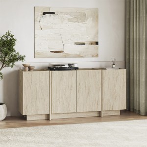 meg-GP037-0293,2-0 ΜΠΟΥΦΕΣ DORMA MEGAPAP ΧΡΩΜΑ TRAVERTINE 180X45X80,2ΕΚ.