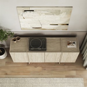 meg-GP037-0293,2-4 ΜΠΟΥΦΕΣ DORMA MEGAPAP ΧΡΩΜΑ TRAVERTINE 180X45X80,2ΕΚ.