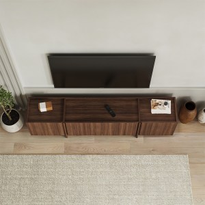 meg-GP037-0294,1-3 ΕΠΙΠΛΟ ΤΗΛΕΟΡΑΣΗΣ LOWEN MEGAPAP ΧΡΩΜΑ ΚΑΡΥΔΙ MILANO 180X35X46,2ΕΚ.