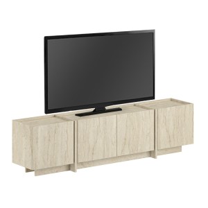 meg-GP037-0294,2-5 ΕΠΙΠΛΟ ΤΗΛΕΟΡΑΣΗΣ LOWEN MEGAPAP ΧΡΩΜΑ TRAVERTINE 180X35X46,2ΕΚ.