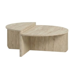 meg-GP037-0298,2-3 ΤΡΑΠΕΖΑΚΙ ΣΑΛΟΝΙΟΥ ALOEVA MEGAPAP ΧΡΩΜΑ TRAVERTINE Ø90X37ΕΚ.