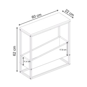 meg-GP037-0304,2-5 ΤΡΑΠΕΖΑΚΙ ΒΟΗΘΗΤΙΚΟ LIDO MEGAPAP ΧΡΩΜΑ SANDSTONE 60X22X62ΕΚ.