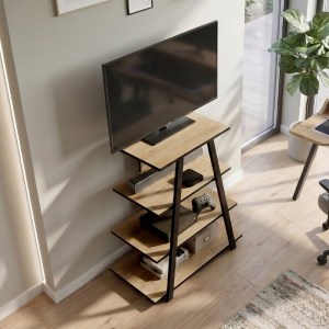 meg-GP037-0306,2-1 ΕΠΙΠΛΟ ΤΗΛΕΟΡΑΣΗΣ LYNO MEGAPAP ΧΡΩΜΑ SAPPHIRE OAK 70,4X54X80ΕΚ.