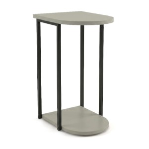 meg-GP037-0312,3-4 ΤΡΑΠΕΖΑΚΙ ΒΟΗΘΗΤΙΚΟ ROYA MEGAPAP ΧΡΩΜΑ ASH GREEN 41,5X32X56ΕΚ.