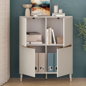 meg-GP037-0321,1-1 ΜΠΟΥΦΕΣ ARCH MEGAPAP ΧΡΩΜΑ SANDSTONE 98X40X120,5ΕΚ.