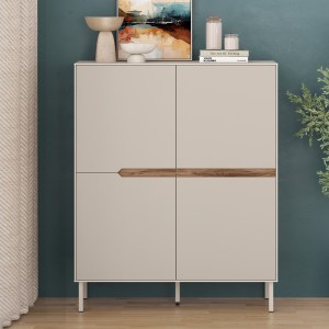 meg-GP037-0321,1-2 ΜΠΟΥΦΕΣ ARCH MEGAPAP ΧΡΩΜΑ SANDSTONE 98X40X120,5ΕΚ.