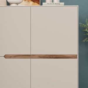 meg-GP037-0321,1-4 ΜΠΟΥΦΕΣ ARCH MEGAPAP ΧΡΩΜΑ SANDSTONE 98X40X120,5ΕΚ.