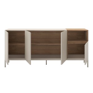 meg-GP037-0327,2-2 ΜΠΟΥΦΕΣ CAILIN MEGAPAP ΧΡΩΜΑ SANDSTONE - SEPET OAK 180X41,8X80ΕΚ.