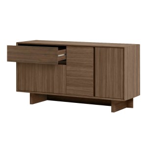meg-GP037-0331,1-4 ΜΠΟΥΦΕΣ CAPRI MEGAPAP ΧΡΩΜΑ ΚΑΡΥΔΙ MILANO 146X45X76,5ΕΚ.