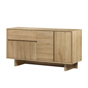meg-GP037-0331,2-3 ΜΠΟΥΦΕΣ CAPRI MEGAPAP ΧΡΩΜΑ SAPPHIRE OAK 146X45X76,5ΕΚ.
