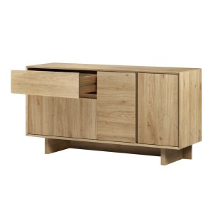 meg-GP037-0331,2-4 ΜΠΟΥΦΕΣ CAPRI MEGAPAP ΧΡΩΜΑ SAPPHIRE OAK 146X45X76,5ΕΚ.