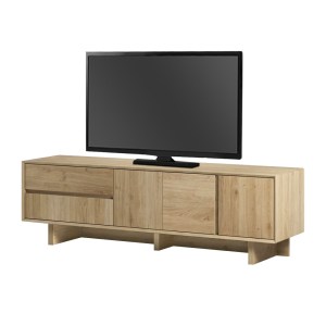meg-GP037-0332,2-3 ΕΠΙΠΛΟ ΤΗΛΕΟΡΑΣΗΣ CAPRI MEGAPAP ΧΡΩΜΑ SAPPHIRE OAK 180X45X55ΕΚ.