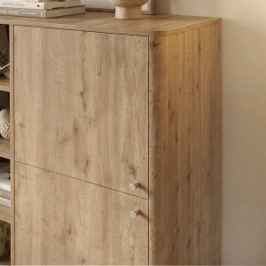 meg-GP037-0333,1-3 ΜΠΟΥΦΕΣ COLIA MEGAPAP ΧΡΩΜΑ SEPET OAK 85X44X120,4ΕΚ.