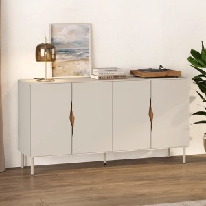 meg-GP037-0341,1-0 ΜΠΟΥΦΕΣ MARQUISE MEGAPAP ΧΡΩΜΑ SANDSTONE 150X40X78,5ΕΚ.