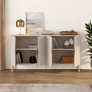 meg-GP037-0341,1-1 ΜΠΟΥΦΕΣ MARQUISE MEGAPAP ΧΡΩΜΑ SANDSTONE 150X40X78,5ΕΚ.