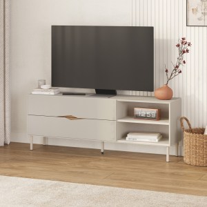 meg-GP037-0342,1-0 ΕΠΙΠΛΟ ΤΗΛΕΟΡΑΣΗΣ MARQUISE MEGAPAP ΧΡΩΜΑ SANDSTONE 150X35X56ΕΚ.