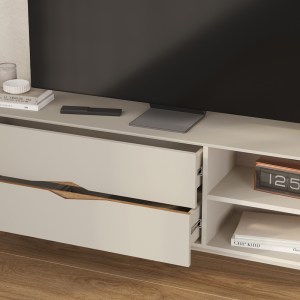 meg-GP037-0342,1-2 ΕΠΙΠΛΟ ΤΗΛΕΟΡΑΣΗΣ MARQUISE MEGAPAP ΧΡΩΜΑ SANDSTONE 150X35X56ΕΚ.