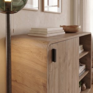 meg-GP037-0349,1-3 ΜΠΟΥΦΕΣ ROVEL MEGAPAP ΧΡΩΜΑ SEPET OAK 80,3X39X80,4ΕΚ.