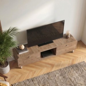 meg-GP037-0354,1-1 ΕΠΙΠΛΟ ΤΗΛΕΟΡΑΣΗΣ DORO MEGAPAP ΧΡΩΜΑ SEPET OAK 150X34X41ΕΚ.
