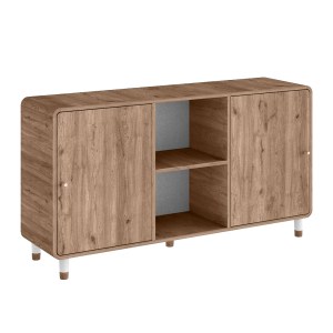 meg-GP037-0355,1-5 ΜΠΟΥΦΕΣ DORO MEGAPAP ΧΡΩΜΑ SEPET OAK 150,2X39X81ΕΚ.