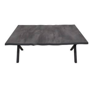 meg-GP038-0003,3-4 ΤΡΑΠΕΖΙ WALTER MEGAPAP MDF - ΜΕΤΑΛΛΙΚΟ ΧΡΩΜΑ ΣΚΟΥΡΟ ΓΚΡΙ ΣΚΥΡΟΔΕΜΑΤΟΣ 140X80X75ΕΚ.