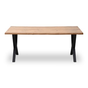 meg-GP038-0004,1-3 ΤΡΑΠΕΖΙ WALTER MEGAPAP MDF - ΜΕΤΑΛΛΙΚΟ ΧΡΩΜΑ ΑΚΑΚΙΑΣ 160X80X75ΕΚ.